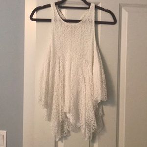 White Lace Tank